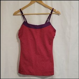Prana pink tank top Women's extra small